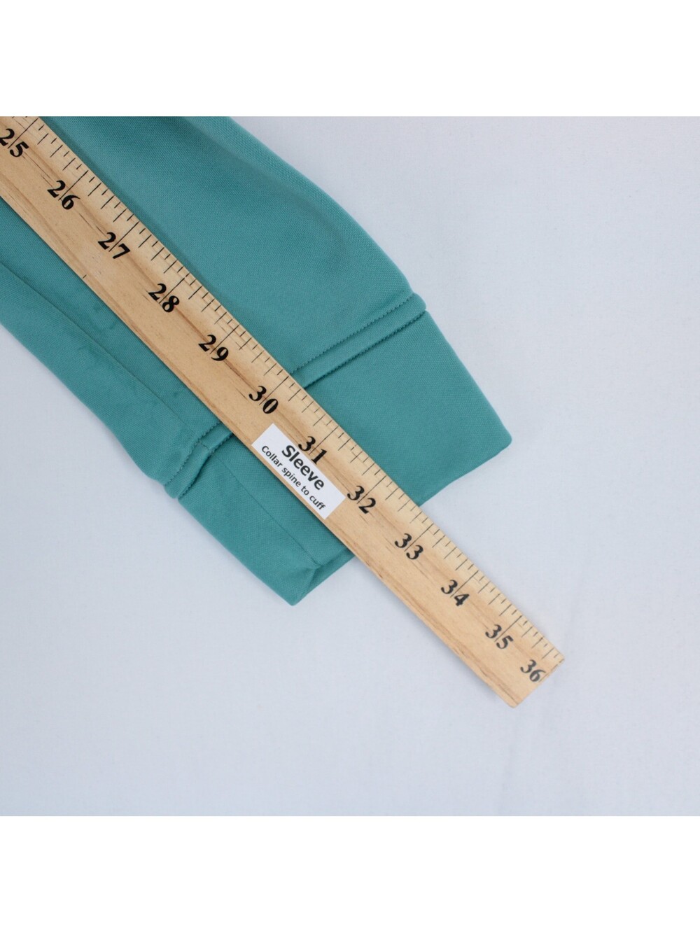 Patagonia Text Logo PolyCycle Hoodie Mens M Teal Pullover Fleece Sweatshirt - Picture 10 of 15
